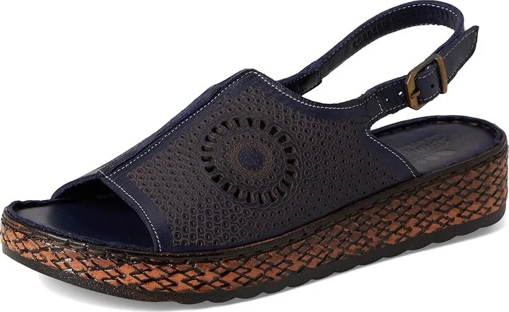 Spring Step Cordero Women's Sandals Navy : EU 41 (US Women's 9.5-10) M, Leather - Image 5