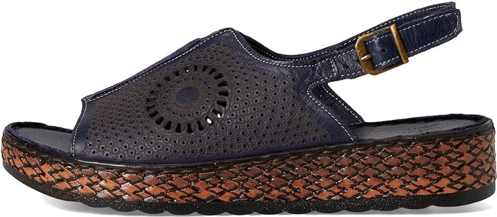 Spring Step Cordero Women's Sandals Navy : EU 41 (US Women's 9.5-10) M, Leather - Image 6