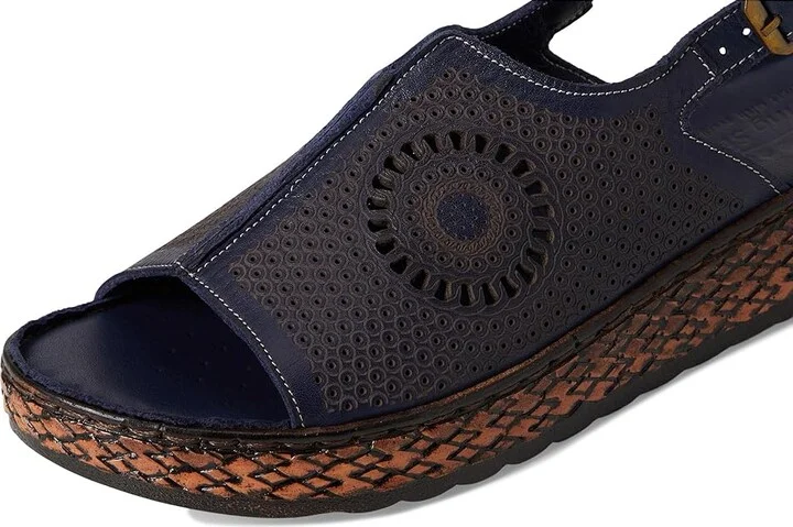 Spring Step Cordero Women's Sandals Navy : EU 41 (US Women's 9.5-10) M, Leather - Image 7