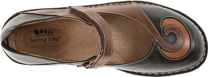 Spring Step Cosmic Women's Shoes Black : EU 36 (US Women's 5.5-6) M, Leather - Image 3