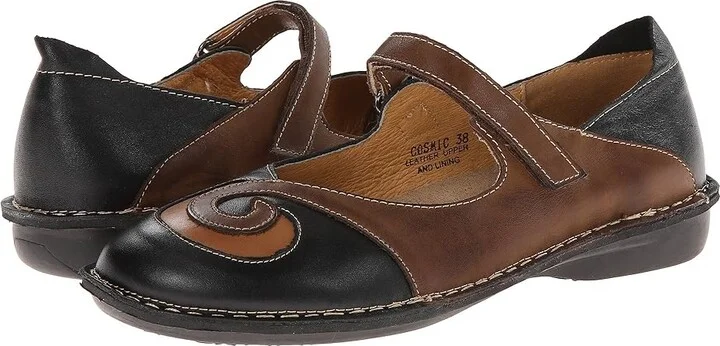 Spring Step Cosmic Women's Shoes Black : EU 36 (US Women's 5.5-6) M, Leather