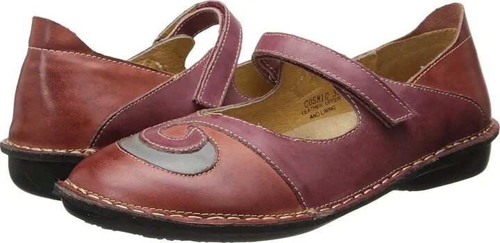 Spring Step Cosmic Women's Shoes Red : EU 41 (US Women's 9.5-10) M, Leather