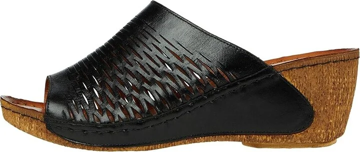 Spring Step Cunacena Women's Shoes Black : EU 38 (US Women's 7.5-8) M, Leather - Image 7