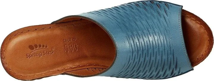 Spring Step Cunacena Women's Shoes Blue : EU 42 (US Women's 10.5-11) M, Leather - Image 3