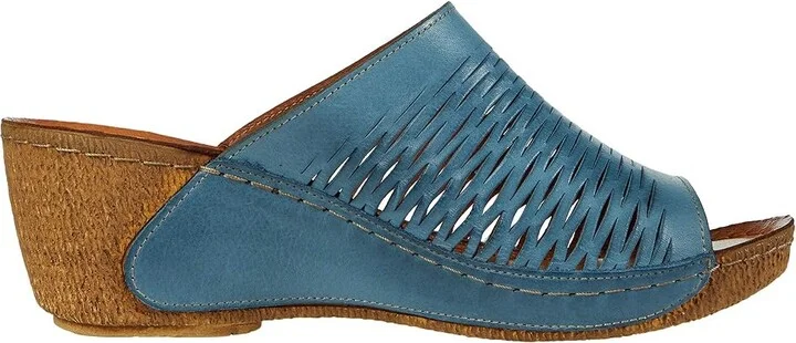 Spring Step Cunacena Women's Shoes Blue : EU 42 (US Women's 10.5-11) M, Leather - Image 8