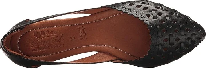 Spring Step Delorse Women's Shoes Black : EU 35 (US Women's 5) M, Leather - Image 3