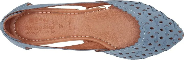 Spring Step Delorse Women's Shoes Denim Blue : EU 36 (US Women's 5.5-6) M, Leather - Image 3