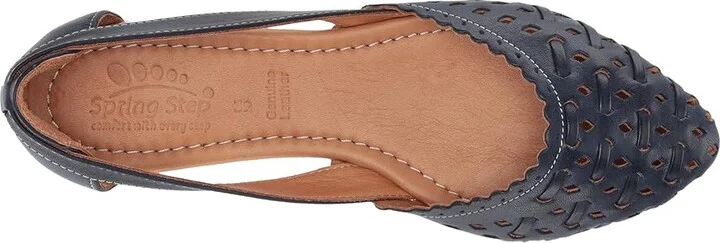 Spring Step Delorse Women's Shoes Navy : EU 35 (US Women's 5) M, Leather - Image 3