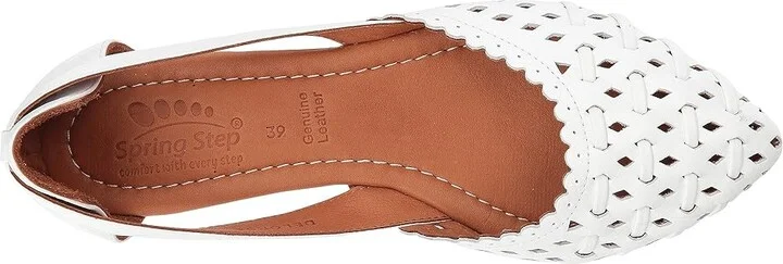 Spring Step Delorse Women's Shoes White : EU 35 (US Women's 5) M, Leather - Image 3