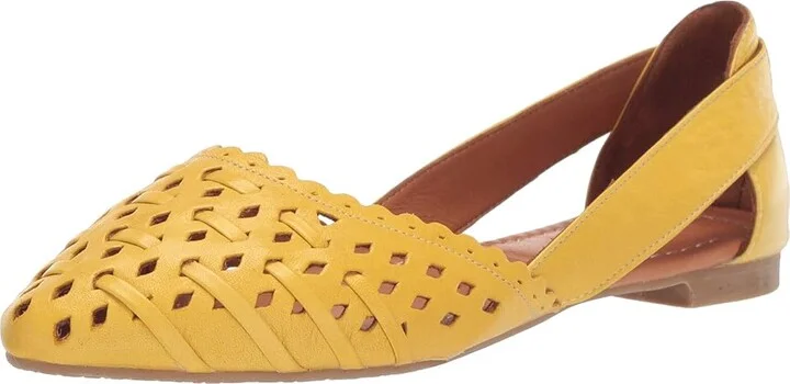 Spring Step Delorse Women's Shoes Yellow : EU 35 (US Women's 5) M, Leather - Image 2