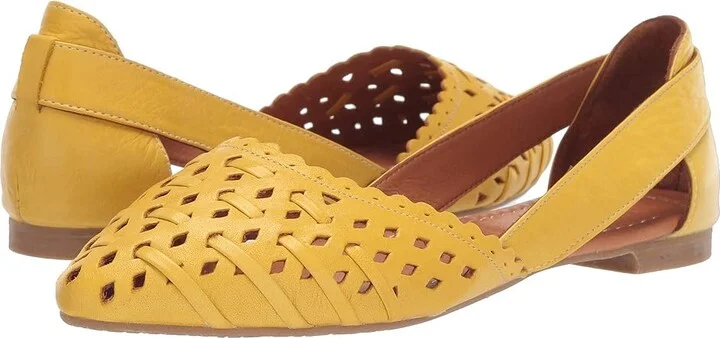 Spring Step Delorse Women's Shoes Yellow : EU 35 (US Women's 5) M, Leather