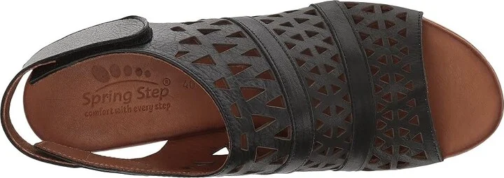 Spring Step Dorotha Women's Shoes Black : EU 36 (US Women's 5.5-6) M, Leather - Image 3
