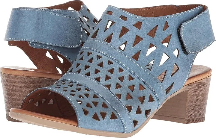 Spring Step Dorotha Women's Shoes Blue : EU 36 (US Women's 5.5-6) M, Leather