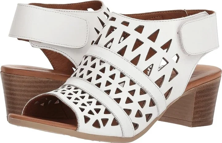 Spring Step Dorotha Women's Shoes White : EU 36 (US Women's 5.5-6) M, Leather