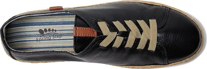 Spring Step Eloya Women's Shoes Black : EU 36 (US Women's 5.5-6) M, Leather - Image 2