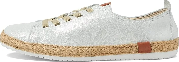 Spring Step Eloya Women's Shoes Silver : EU 37 (US Women's 6.5-7) M, Leather - Image 6