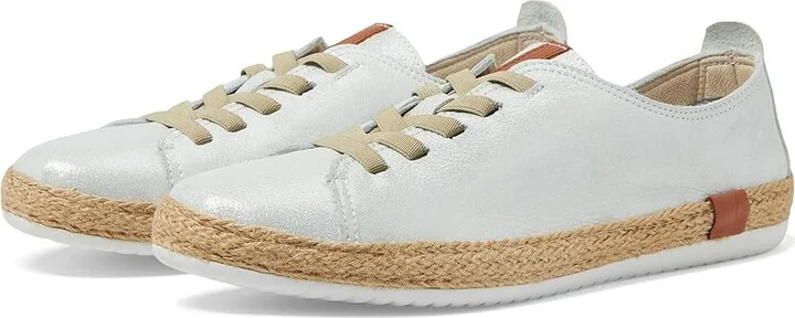 Spring Step Eloya Women's Shoes Silver : EU 37 (US Women's 6.5-7) M, Leather