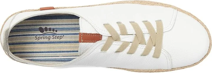 Spring Step Eloya Women's Shoes White : EU 36 (US Women's 5.5-6) M, Leather - Image 2