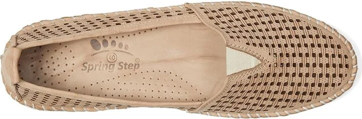 Spring Step Emerson Women's Work Lace-up Boots Beige : EU 40 (US Women's 9) M, Leather - Image 2