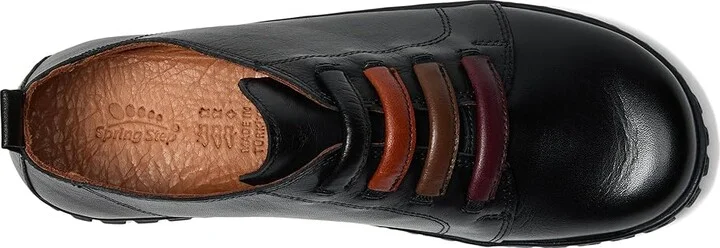 Spring Step Emmalina Women's Flat Shoes Black : EU 41 (US Women's 9.5-10) M, Leather/Rubber - Image 2