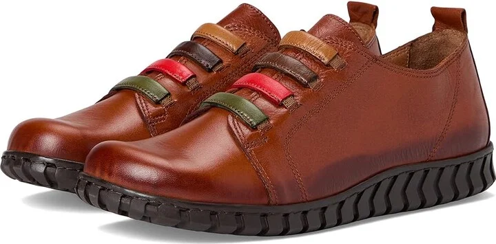 Spring Step Emmalina Women's Flat Shoes Brown : EU 41 (US Women's 9.5-10) M, Leather/Rubber