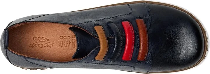 Spring Step Emmalina Women's Flat Shoes Navy : EU 37 (US Women's 6.5-7) M, Leather/Rubber - Image 2