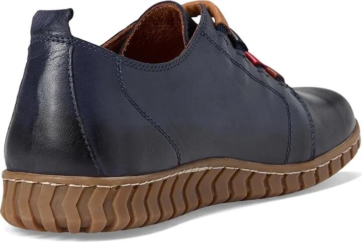 Spring Step Emmalina Women's Flat Shoes Navy : EU 37 (US Women's 6.5-7) M, Leather/Rubber - Image 4