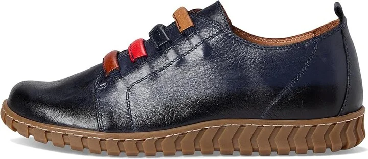 Spring Step Emmalina Women's Flat Shoes Navy : EU 37 (US Women's 6.5-7) M, Leather/Rubber - Image 6