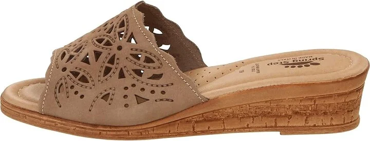 Spring Step Estella Women's Wedge Shoes Beige : EU 35 (US Women's 5) M, Leather - Image 7