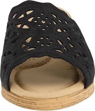 Spring Step Estella Women's Wedge Shoes Black : EU 35 (US Women's 5) M, Leather - Image 6