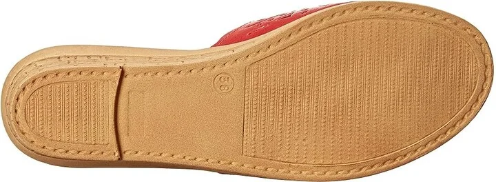 Spring Step Estella Women's Wedge Shoes Red : EU 37 (US Women's 6.5-7) M, Leather - Image 4