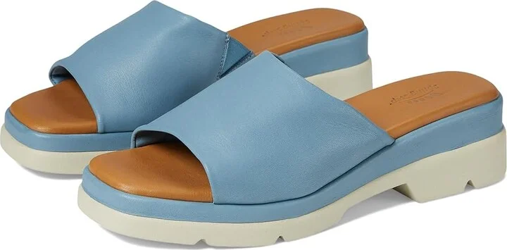Spring Step Fireisland Women's Sandals Denim Blue : EU 42 (US Women's 10.5-11) M, Leather