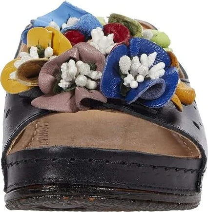 Spring Step Flowerchild Women's Shoes Black Leather : EU 36 (US Women's 5.5-6) M - Image 5