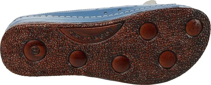 Spring Step Flowerchild Women's Shoes Blue : EU 36 (US Women's 5.5-6) M, Leather - Image 4