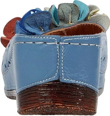 Spring Step Flowerchild Women's Shoes Blue : EU 36 (US Women's 5.5-6) M, Leather - Image 5