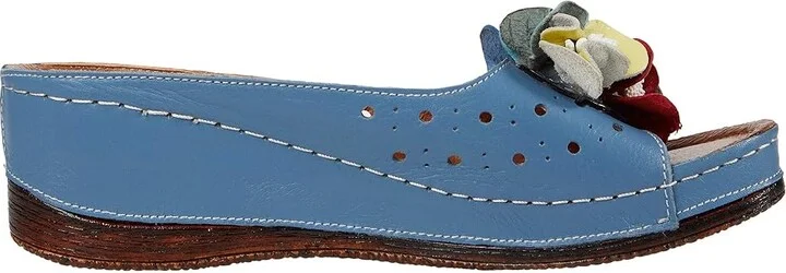Spring Step Flowerchild Women's Shoes Blue : EU 36 (US Women's 5.5-6) M, Leather - Image 8