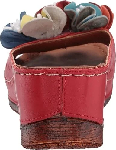Spring Step Flowerchild Women's Shoes Red : EU 36 (US Women's 5.5-6) M, Leather - Image 5