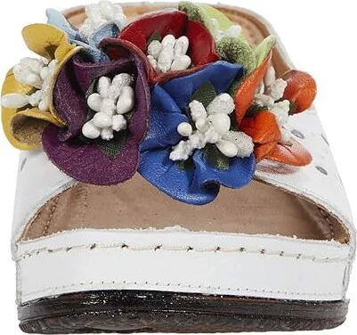 Spring Step Flowerchild Women's Shoes White Leather : EU 36 (US Women's 5.5-6) M - Image 5