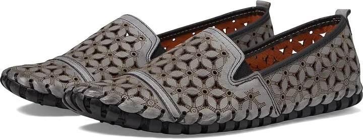 Spring Step Flowerflow Women's Shoes Charcoal : EU 36 (US Women's 5.5-6) M, Leather