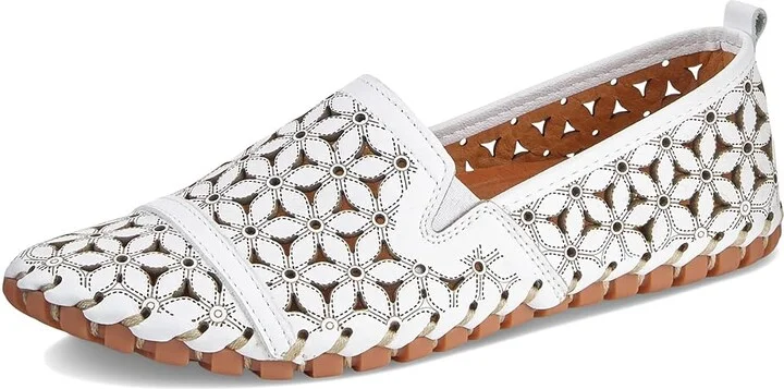 Spring Step Flowerflow Women's Shoes White : EU 36 (US Women's 5.5-6) M, Leather