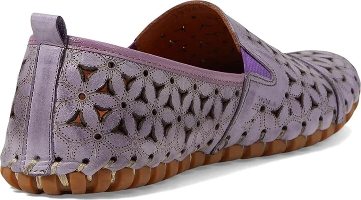Spring Step Flowerflow Women's Work Lace-up Boots Lavender : EU 38 (US Women's 7.5-8) M, Leather - Image 4
