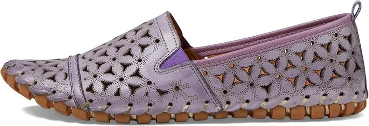 Spring Step Flowerflow Women's Work Lace-up Boots Lavender : EU 38 (US Women's 7.5-8) M, Leather - Image 6