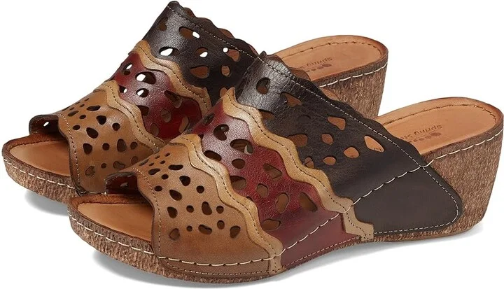 Spring Step Footy Women's Work Lace-up Boots Brown : EU 36 (US Women's 5.5-6) M, Leather
