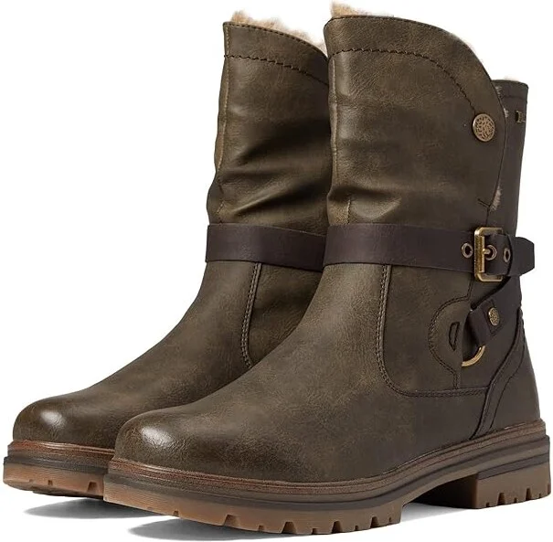 Spring Step Francala Women's Boots Olive Green : EU 41 (US Women's 9.5-10) M, Synthetic
