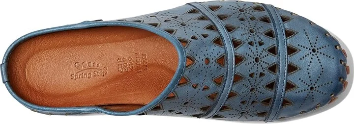 Spring Step Fusalide Women's Shoes Blue : EU 36 (US Women's 5.5-6) M, Leather - Image 2