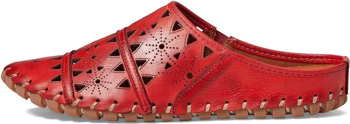 Spring Step Fusalide Women's Shoes Red : EU 38 (US Women's 7.5-8) M, Leather - Image 5