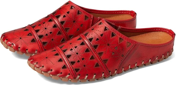 Spring Step Fusalide Women's Shoes Red : EU 38 (US Women's 7.5-8) M, Leather