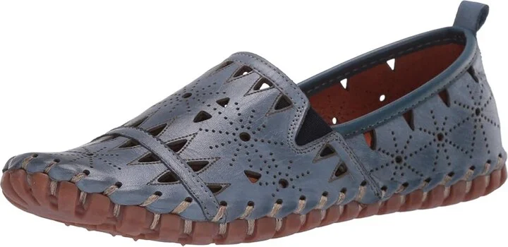 Spring Step Fusaro Women's Shoes Blue : EU 36 (US Women's 5.5-6) M, Leather - Image 2