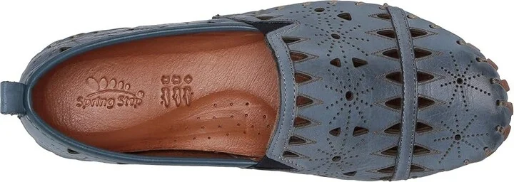 Spring Step Fusaro Women's Shoes Blue : EU 36 (US Women's 5.5-6) M, Leather - Image 3
