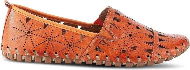Spring Step Fusaro Women's Shoes Orange Leather : EU 36 (US Women's 5.5-6) M - Image 4